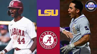 LSU vs Alabama Highlights | 2024 College Baseball Highlights