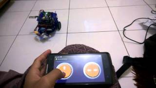 Wheel Robot Controlled Using Android Smartphone