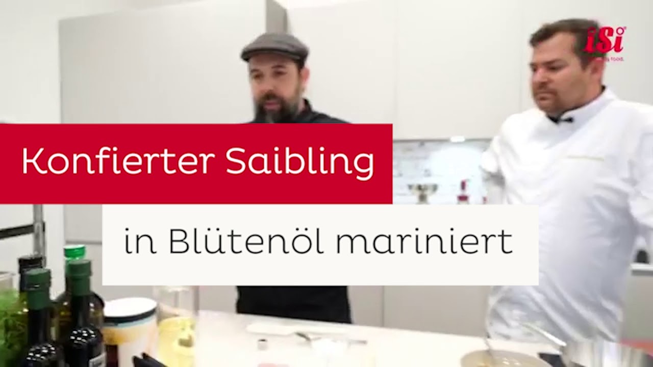 iSi Live-Kochshow: Modern Cuisine und kreative Texturgeber