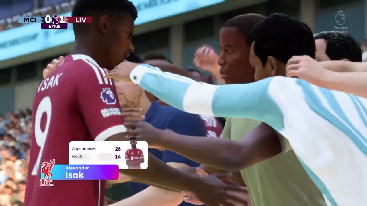 Man City 0-2 Liverpool | Premier League Highlights 25/26 Career Mode 