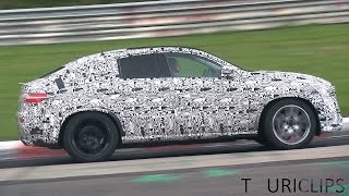 2015 Mercedes-Benz MLC (ML Coupe) spied testing on the Nürburgring!