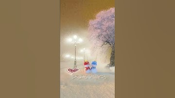 Video tuyết rơi "Điều lãng mạn nhất trong mùa đông này là cùng bạn ngắm tuyết"