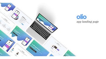 Olio | App Landing Page Template | Themeforest Website Templates and Themes