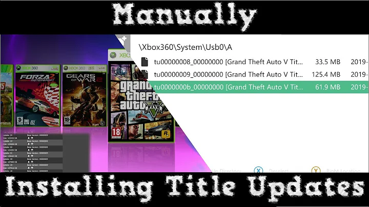 How To Manually Install Title Updates Xbox JTAG/RGH