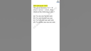 Types of Functions | One- One Onto functions #jeeadvanced2023 #jeemaths #shorts #short