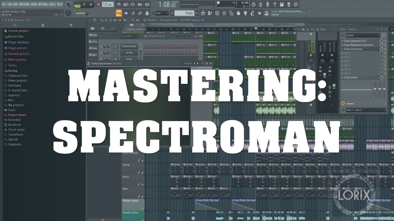 Mastering: FRUITY SPECTROMAN - YouTube