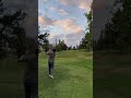 Playing the slice #golf #golfswing