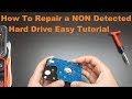 How to repair a hard drive That is not detected Easy Tutorial 2017 ✔