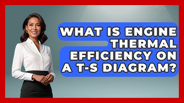 What Is Engine Thermal Efficiency On A T-S Diagram? - Thermodynamics For Everyone