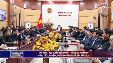 Hội nghị trực tuyến Toàn quốc triển khai nhiệm vụ công tác Lao động, Người có công và Xã hội năm 202
