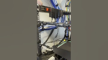 Managing Power Cables in a Server Rack