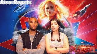 WATCHING CAPTAIN MARVEL FOR THE FIRST TIME  | MOVIE REACTION/ COMMENTARY | MCU |