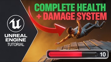 Bouw een VOLLEDIG gezondheids- en schadesysteem in Unreal Engine | Geen programmeerervaring vereist