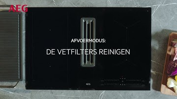 AEG 6000 Serie ComboHob - Filters reinigen