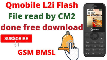 Qmobile L2i Flash File read by CM2 done free download