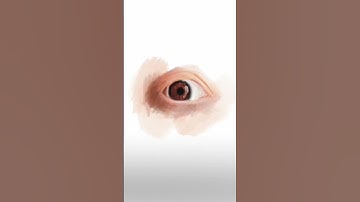 Painting an Eye in Procreate 👁 Timelapse Art