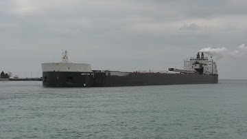 MV American Spirit A large Great Lakes Freighter 306m Built In 1978 Formerly GEORGE A STINSON