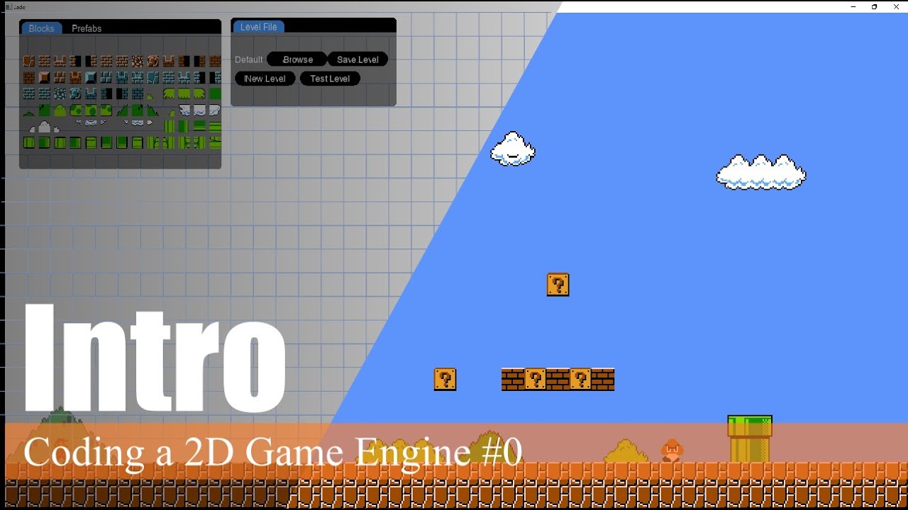 Intro  Coding a 2D Game Engine in Java #0 