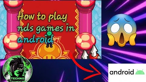 How to play Nintendo ds (NDS) games on your android with gameplay tutorial.