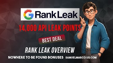 Rank Leak Review & Bonuses: Full Walkthrough + Exclusive Offers | RankLeak Review | Rank Leak Review
