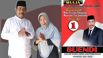 VISI MISI DAN STRATEGI BAPAK SUENDI CALON KUWU NO 1 DESA JUNTIKEDOKAN
