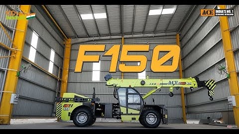 ACE F 150 New Generation Safe Crane - 15 Ton Lifting Capacity