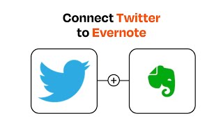 How to connect Twitter to Evernote - Easy Integration screenshot 1