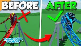 How YOU can make CUSTOM SUPPORTS in Theme Park Tycoon 2