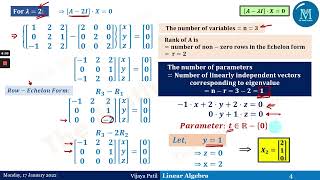 Linear Algebra |Matrices| Repeated Eigenvalues - Part 1