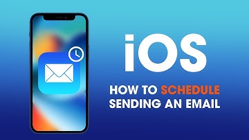 iOS 16 | How to schedule sending emails from the mail app on iPhone | iOS Mail app email schedule.