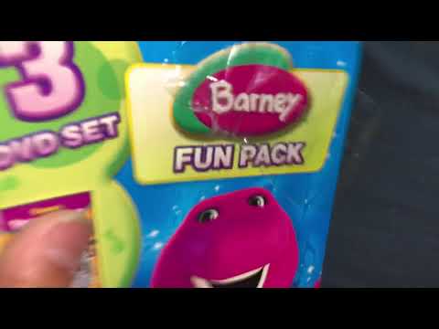 Barney Miller seasons 1-8 / Barney fun pack dvd unboxing