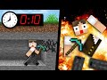 Minecraft: SE EU PARAR DE QUEBRAR BLOCOS EU EXPLODO!!!