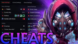 Arc Warden with cheats breaks the game with clones! Umbrella Dota 2