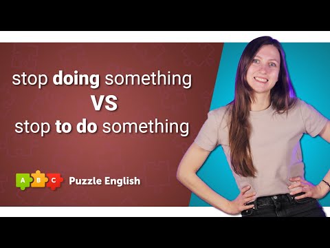 Инфинитив или герундий? Что поставить после глагола?  || Puzzle English