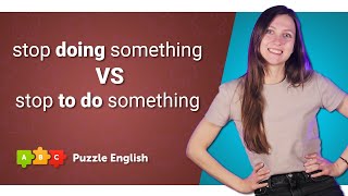 Инфинитив или герундий? Что поставить после глагола?  || Puzzle English