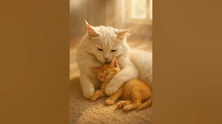 Video 10898181: maine coon cat kitten, maine coon cat gentle, maine coon kitten sleeping, cat small kitten, cat sleeping animals, cat funny anime sleep, perfect cat, mom cat