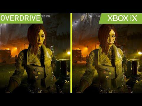 : Phantom Liberty - PC Overdrive vs Xbox Series X RT Mode Early Graphics Comparison