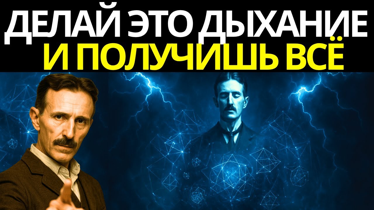 Тесла открыл скрытую силу тишины — сделай это дыхание и получи всё.