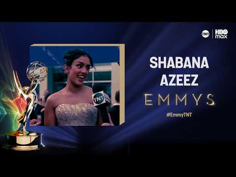 Shabana Azeez de The Pitt vive una noche histórica en los Emmy 2026 | #EmmyTNT