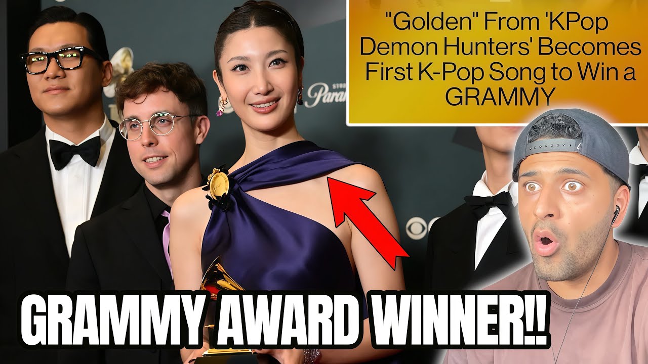 Песня “Golden” группы K-POP Demon Hunters получила премию GRAMMY!