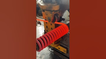 Make in China amazing supper big springs making process  #factory #springs #process #manufacturer