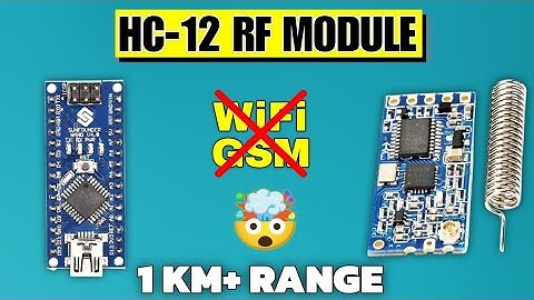 HC-12 Module – Long-Range Communication Without WiFi or GSM! 🚀