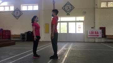 Chủ đề 1: Bài 1: Tư thế đứng nghiêm, đứng nghỉ, tập hợp hàng dọc, dóng hàng, điểm số (tiết3,4)