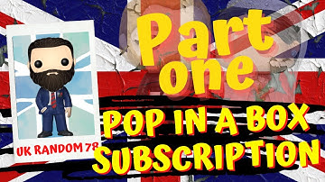 Pop In A Box October Subscription Part 1 - Funko Pop Royal Edition QUEEN ELIZABETH II