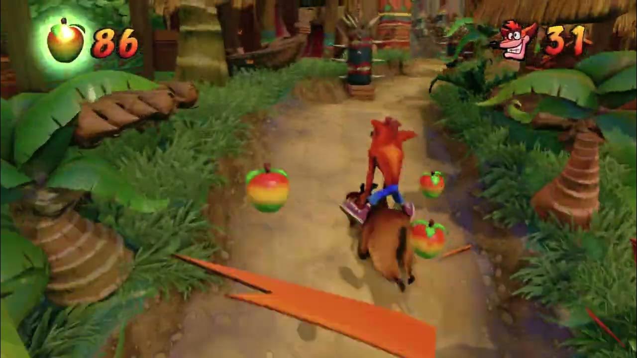 Crash Bandicoot Hog Wild 100 Completion 4K Gameplay YouTube