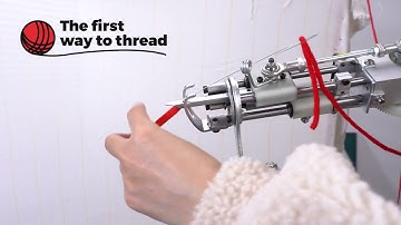 Riiai RT-II Tufting Gun Pass Through the Yarn