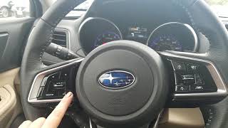 2018 Outback Voice Recognition Demo