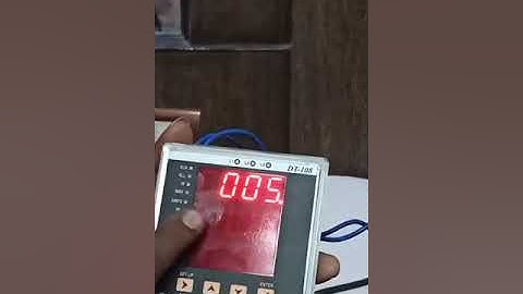 Nippen make Modal no DT 108 with alarm progarm