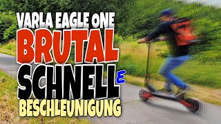 Brutal: Varla Eagle One ESCOOTER - Unboxing - Speed - Beschleunigung - Reichweite - Full Review