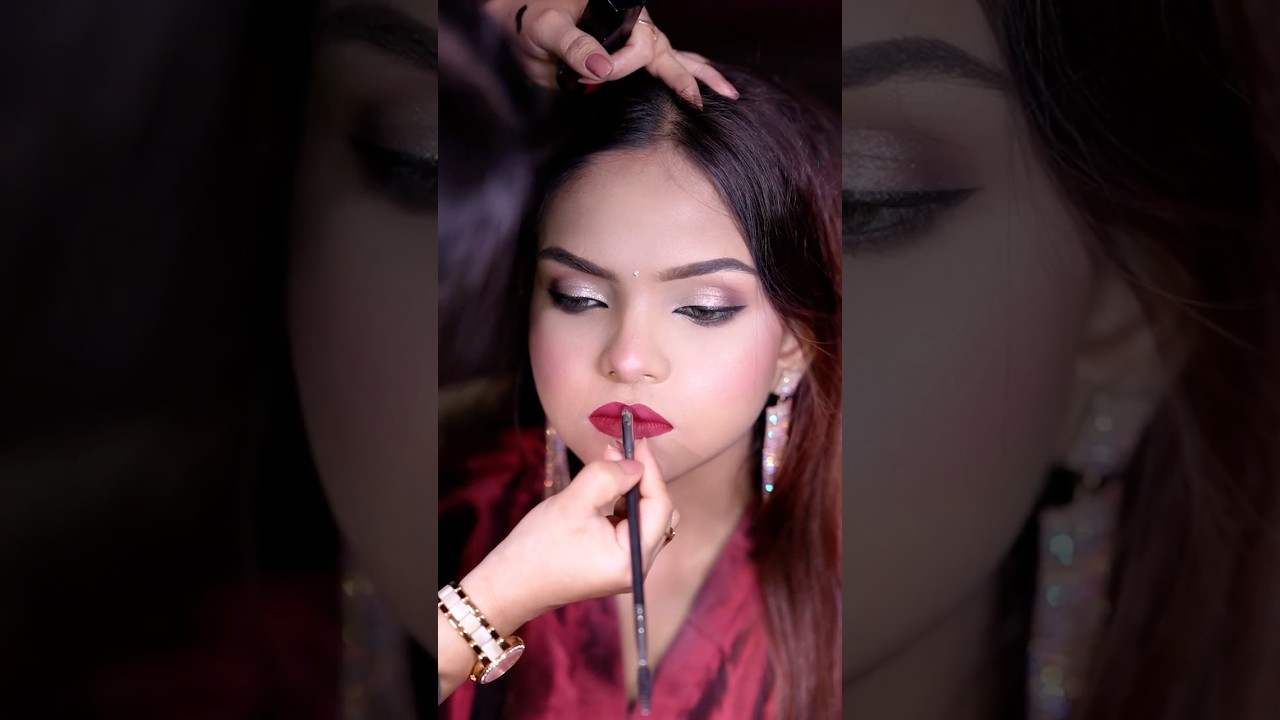 Flawless makeup for beautiful Odia engagement bride, makeover by 